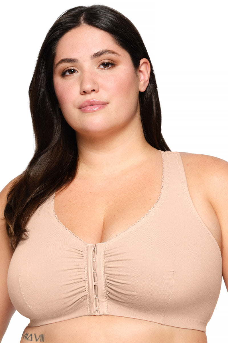 Glamorise Complete Comfort Cotton T-Back Bra