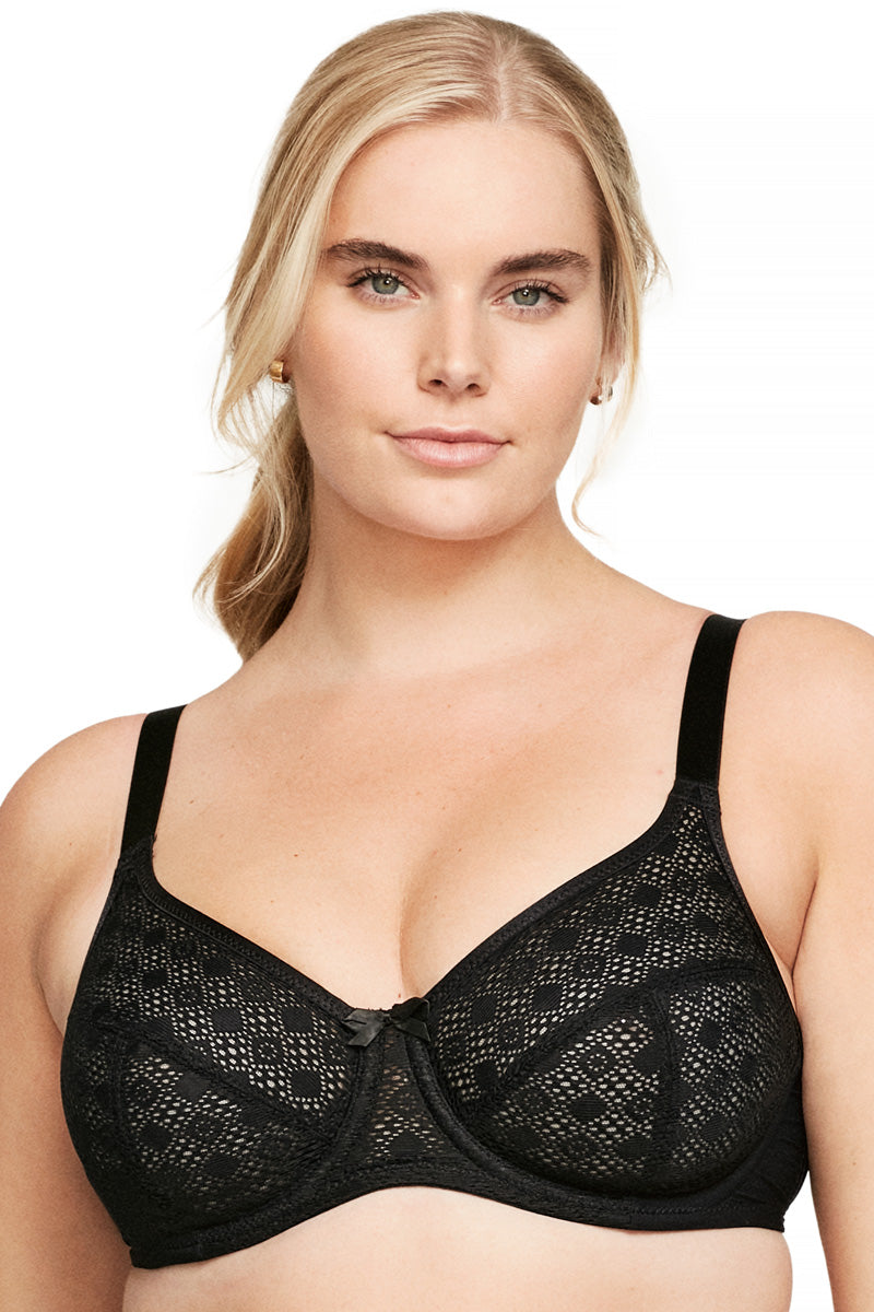Glamorise Lace Comfort WonderWire Bra