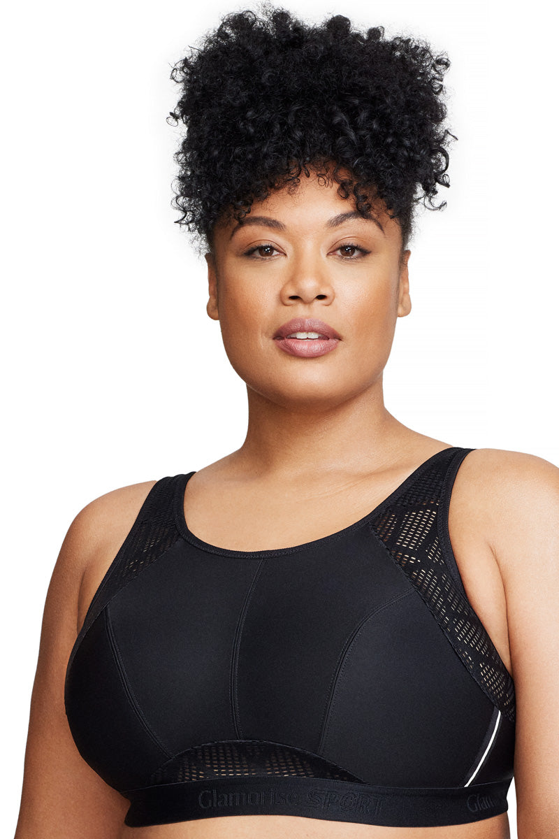 Glamorise No-Sweat Mesh Sports Bra