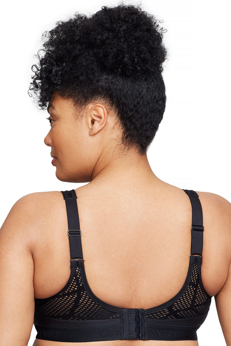 Glamorise No-Sweat Mesh Sports Bra