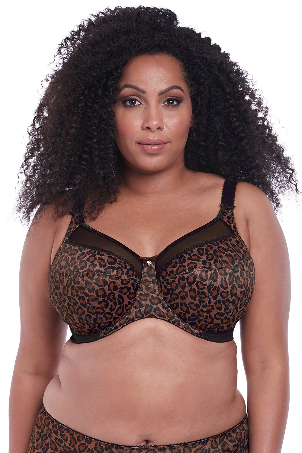 Goddess Kayla Banded Underwire Bra - Dark Leopard - source image 36618