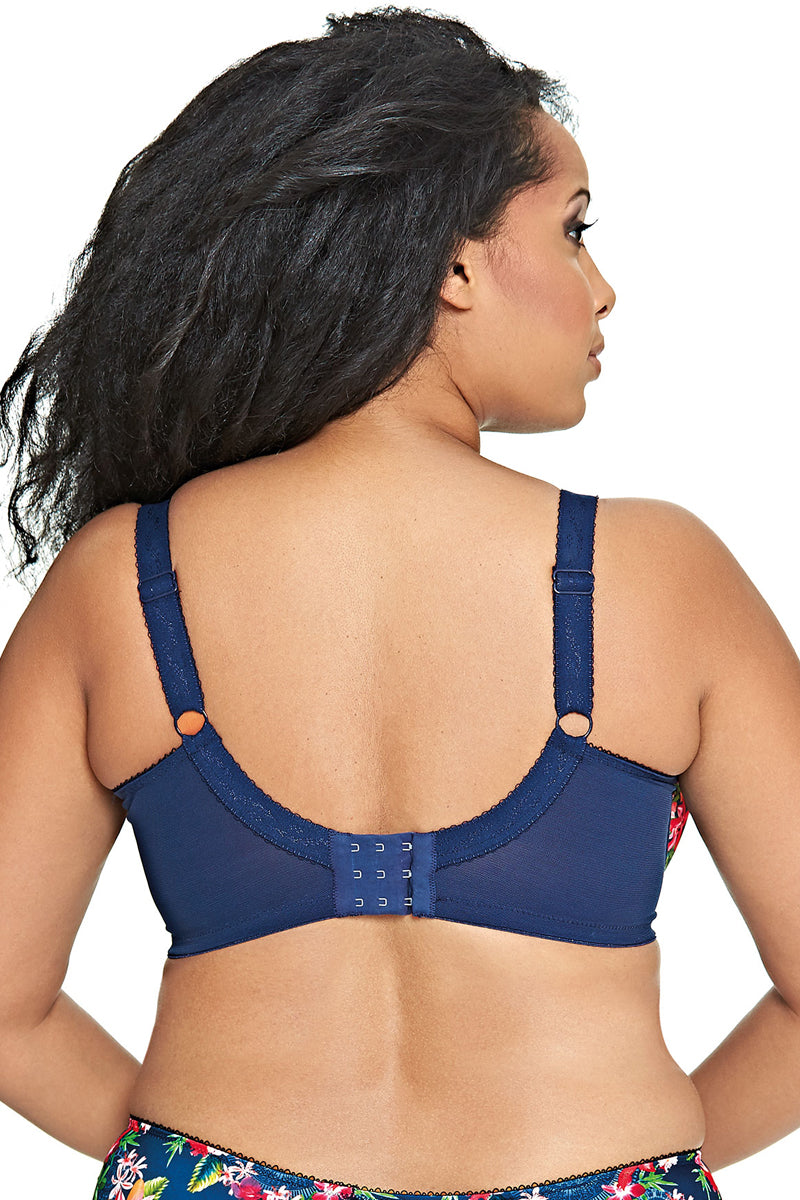 Goddess Kayla Banded Underwire Bra - Fiji Navy - source image 32929