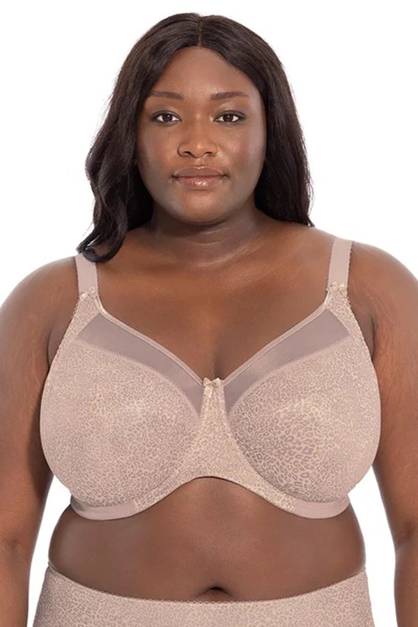 Goddess Kayla Banded Underwire Bra - Taupe Leo - source image 64479