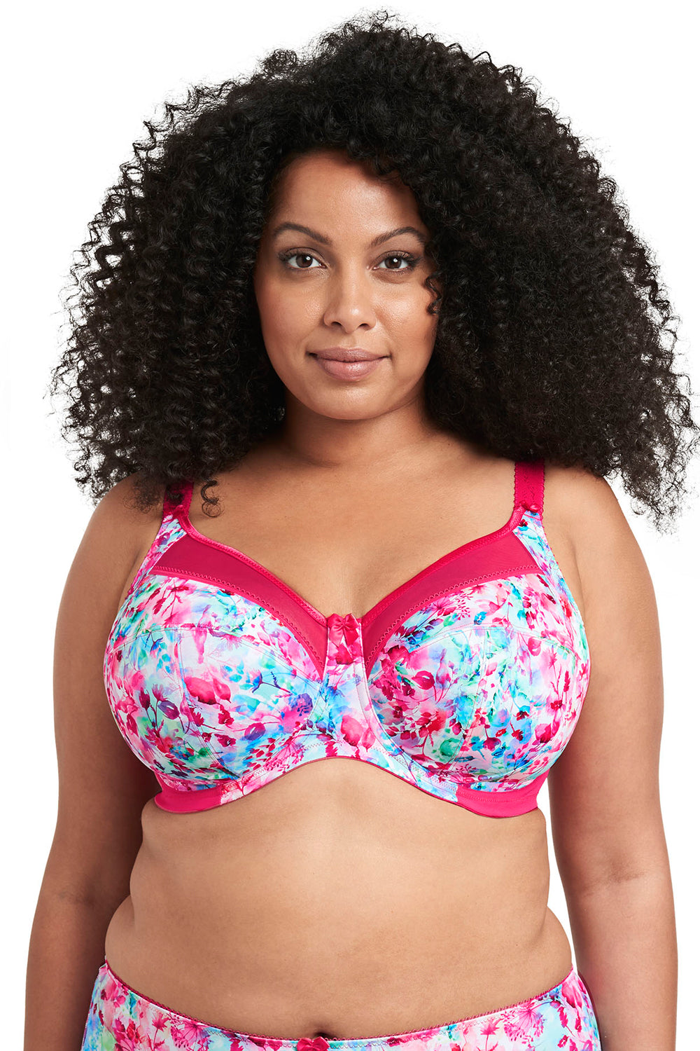 Goddess Kayla Banded Underwire Bra - Watercolour - source image 38142