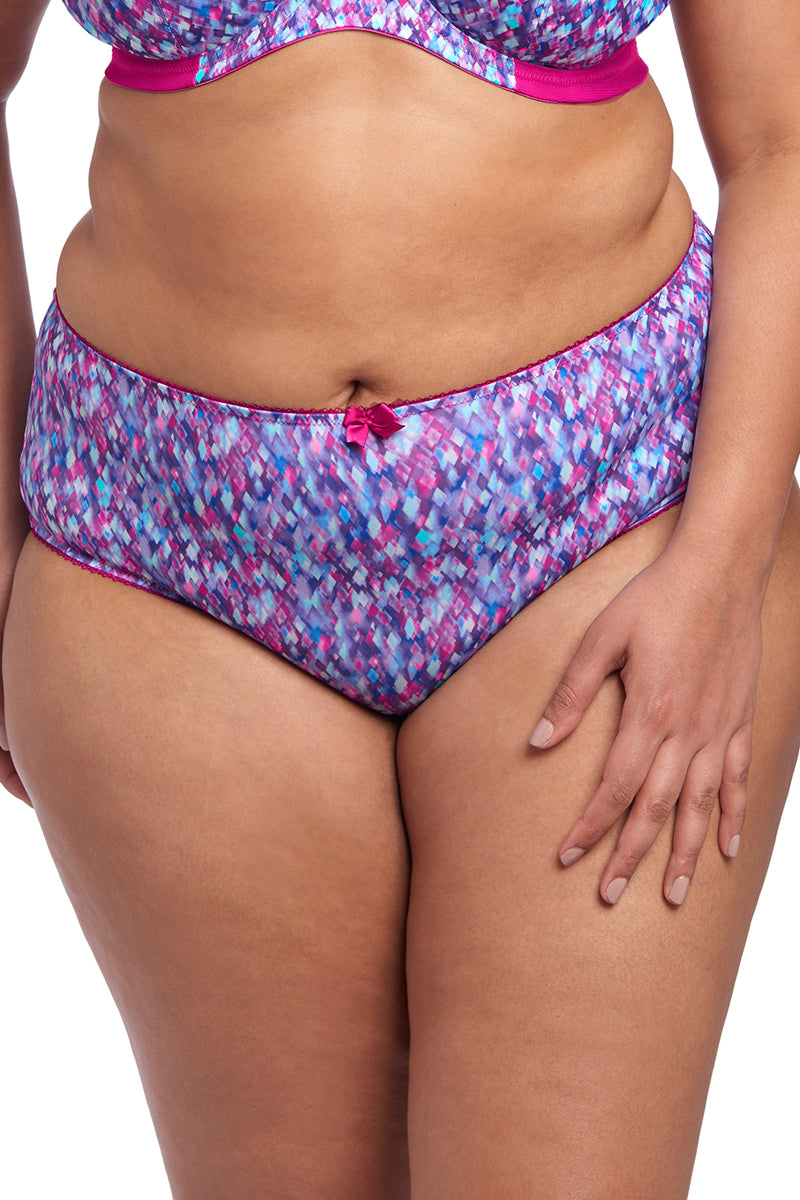 Goddess Kayla Brief - Plum Shimmy - source image 37387