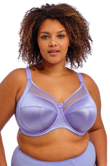 Goddess Keira Banded Satin Underwire Bra - Jacaranda - source image 70695