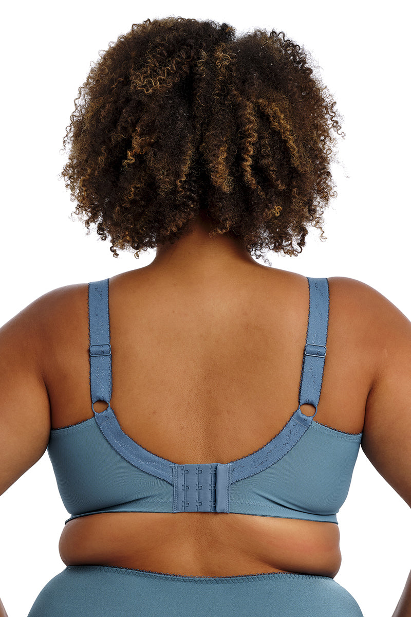 Goddess Keira Banded Satin Underwire Bra - Mediterranean Blue - source image 72162