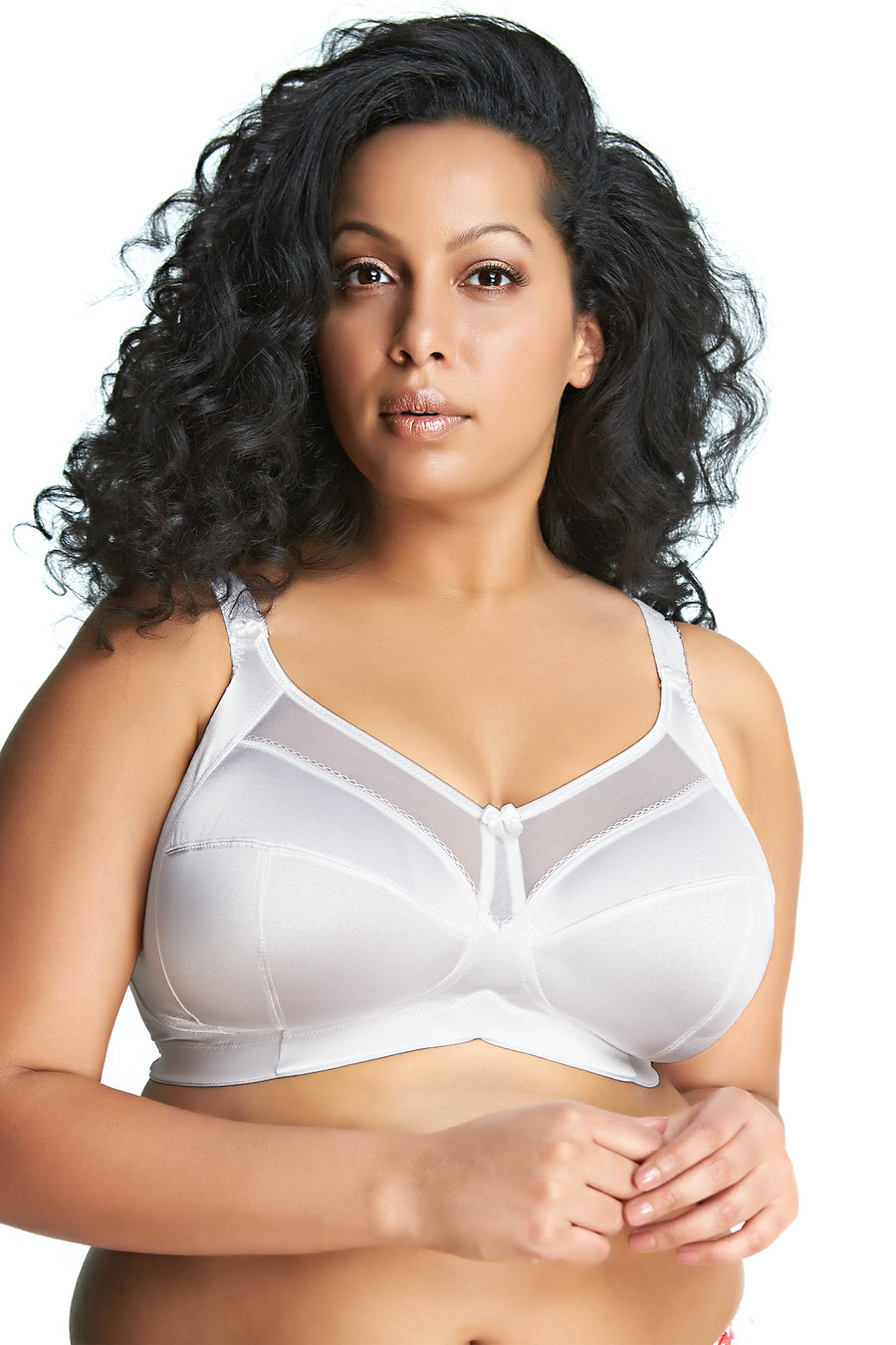 Goddess Keira Soft Cup Bra - White - source image 27878