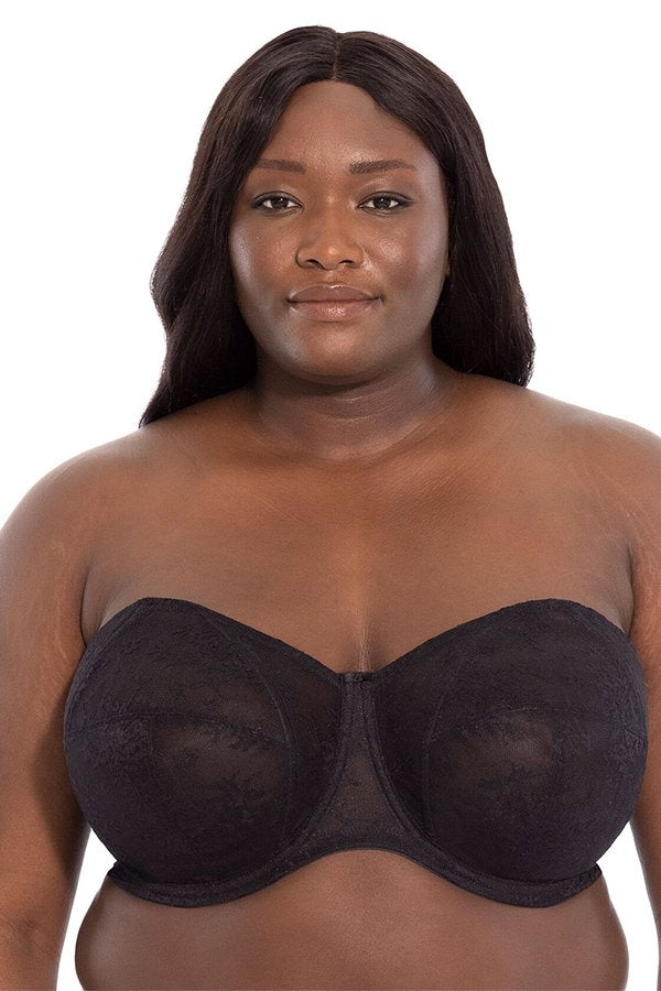 Goddess Verity Strapless Underwire Bra - Black - source image 61531
