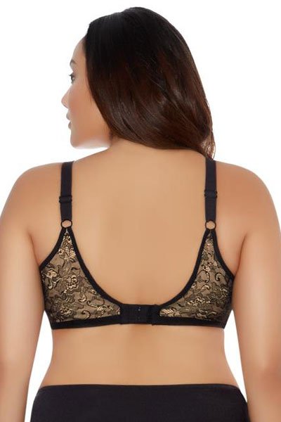 Goddess Yvette Banded Underwire Bra - Black - source image 21873