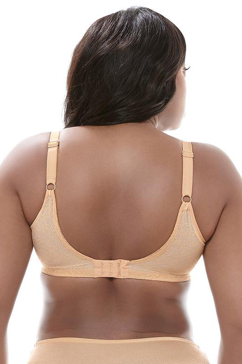 Goddess Yvette Banded Underwire Bra - Sand - source image 22276