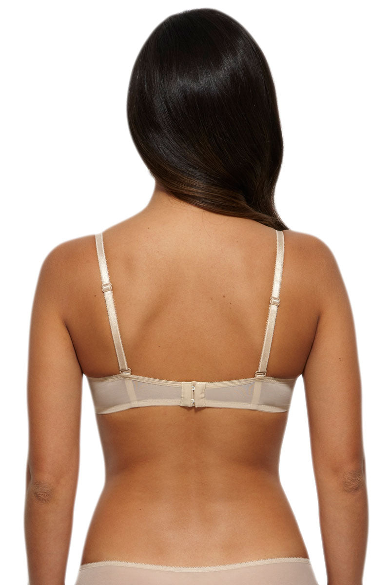 Gossard Glossies Lace Sheer Bra - Nude - source image 32483