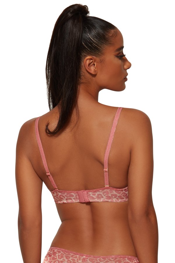 Gossard Glossies Leopard Moulded Sheer Bra