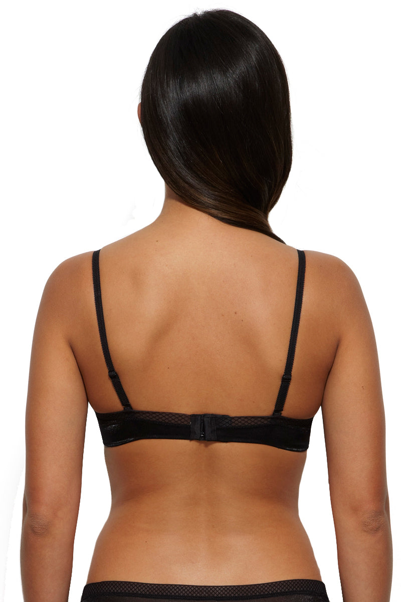 Gossard Glossies Sheer Molded Bra - Black - source image 32457