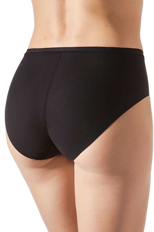 Janira Brislip Cotton Band Panty - Black - source image 48795