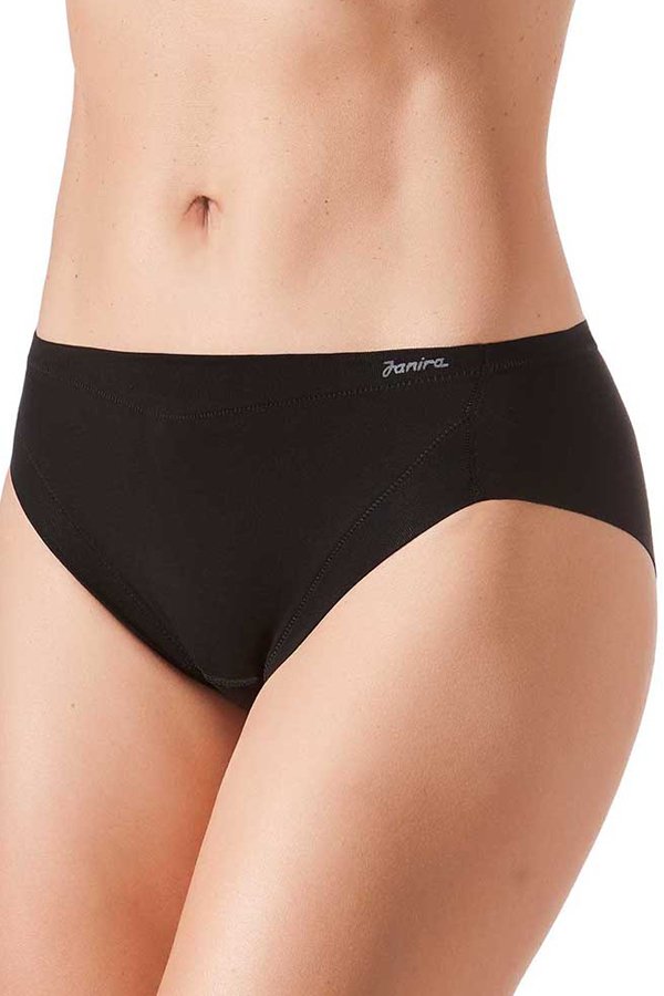 Janira Brislip Cotton Band Panty - Black - source image 48794