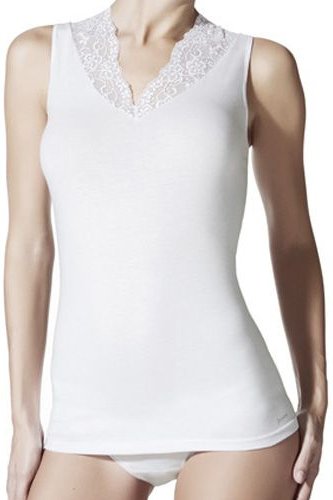 Janira Camiseta SM Esencial Tank Top - White - source image 48998