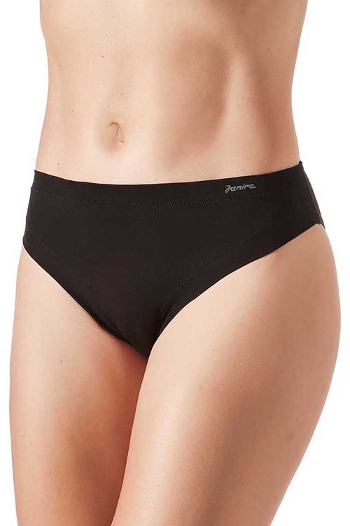 Janira Esencial Brislip 3-Pack Panty - Black - source image 48819