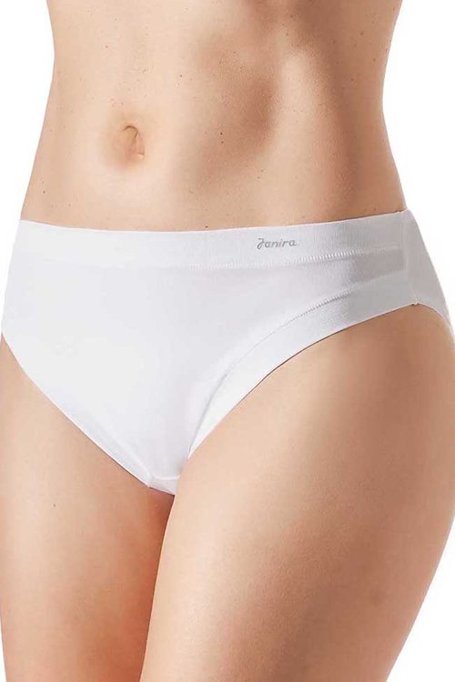 Janira Esencial Brislip 3-Pack Panty - White - source image 48815