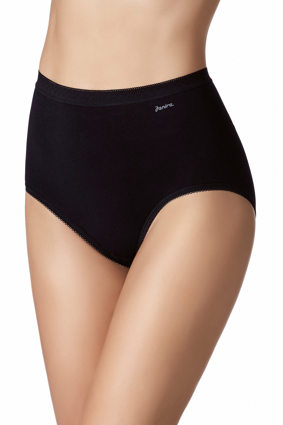Janira Esencial Maxi Brief 3-Pack - Black - source image 48828