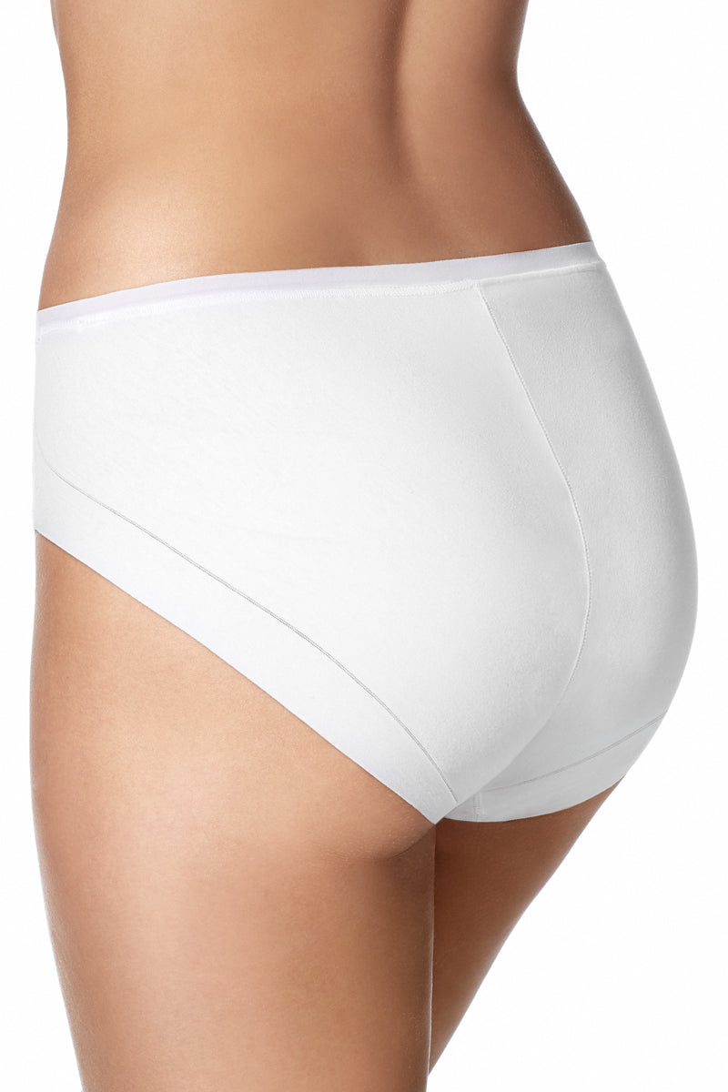 Janira Brislip Cotton Band Panty - White - source image 37085