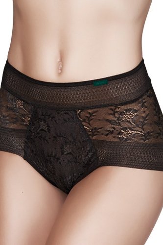Janira Carey Magic Band High Brief - Black - source image 37093