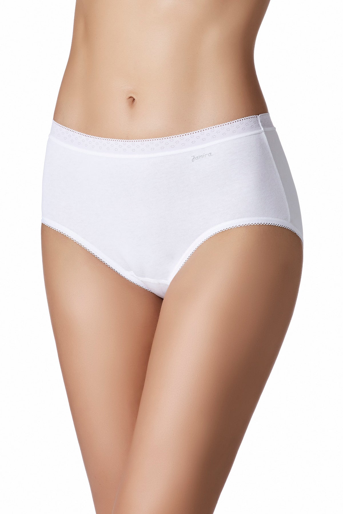 Janira Midi-N Esencial 2-Pack Brief - White - source image 48827