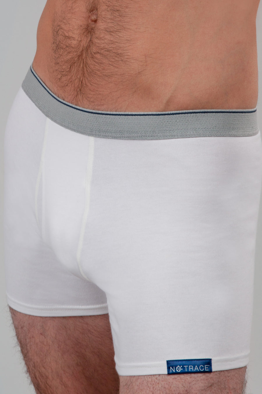 Knock Out No Trace Boxer/Brief - White - source image 7468