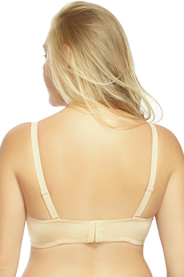 La Leche League Ellen Padded Nursing Bra - Mocha/Natural - source image 31432