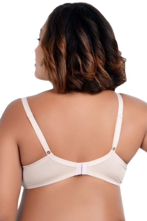La Leche League Lily No Padded Nursing Bra - Beige - source image 31419