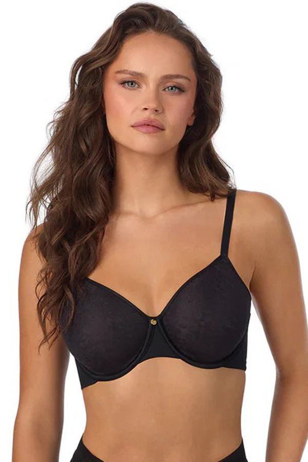 Le Mystere Safari Full Coverage Spacer Bra - Black - source image 74968