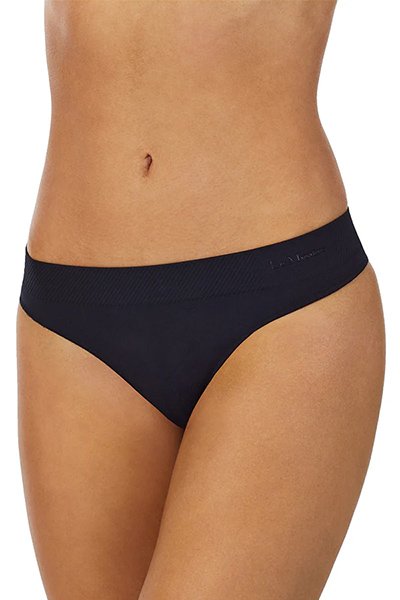 Le Mystere Seamless Comfort Thong - Black - source image 66590