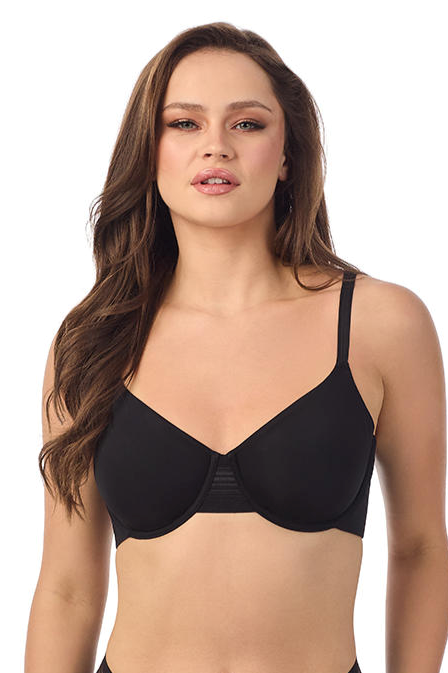 Le Mystere Second Skin Minimizer Bra - Black - source image 70642