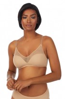 Le Mystere Sheer Illusion Wireless Bra - Natural - source image 35352