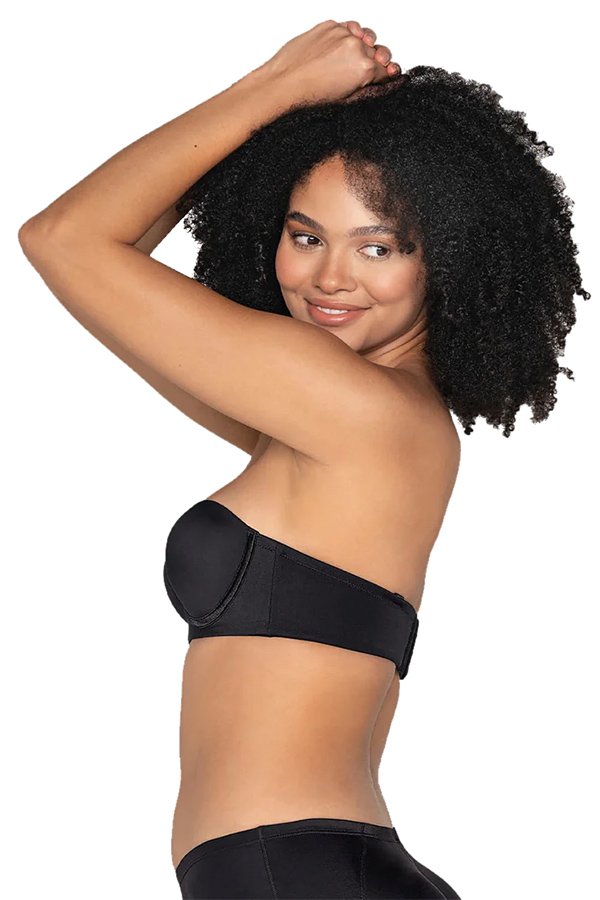 Leonisa Anti-Bulging Support and Control Strapless Push-Up Bra
