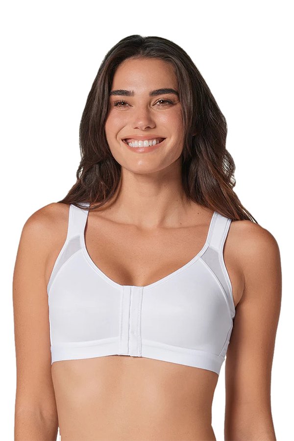 Leonisa Back Posture Support Bra - White - source image 65026