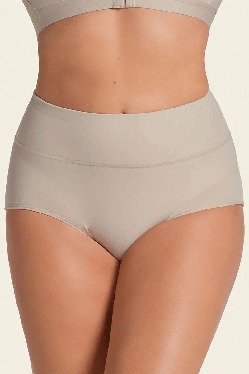 Leonisa Comfy Hi-Waist Control Panty - Nude - source image 72845