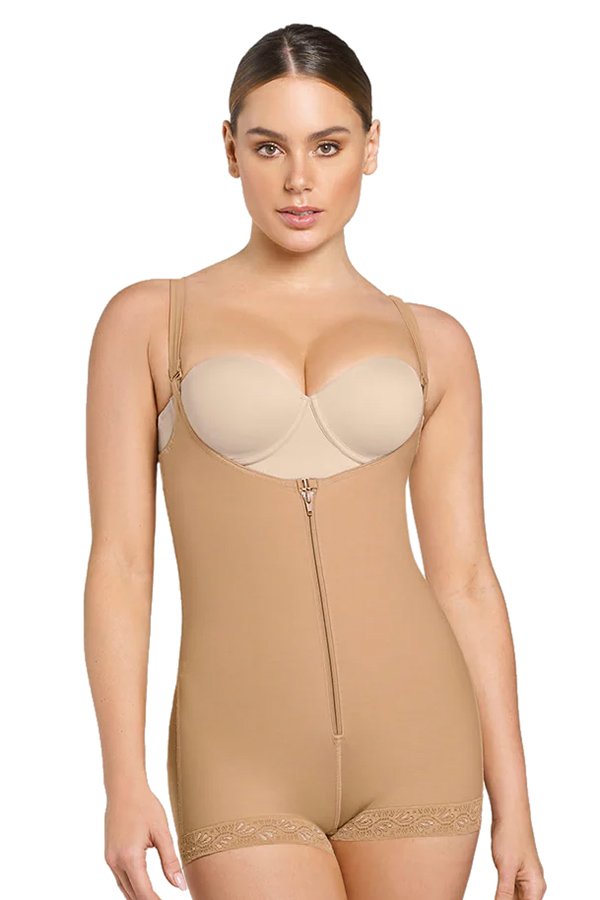 Leonisa Slimming Braless Body Shaper in Boyshort