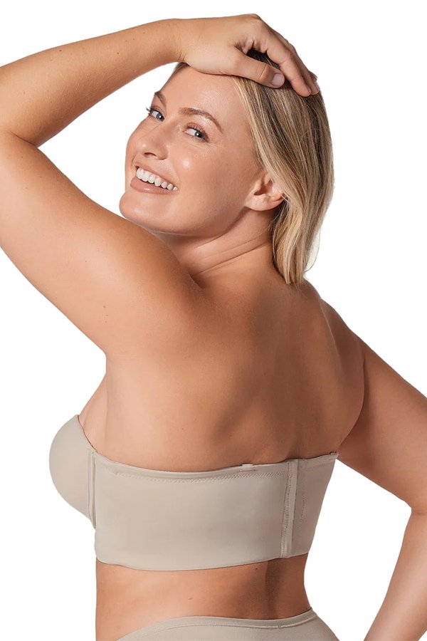 Leonisa Strapless Long Line Push-Up Bra