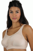 Lunaire Women's Plus-Size Coolmax High-Impact Sport Bra - Nude - source image 70905