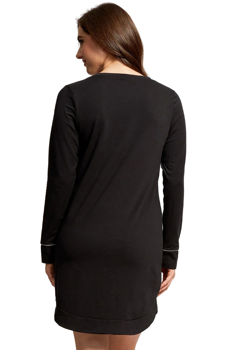 Lusomé Everyday Sleepwear Haedy Sleep-Shirt - Black - source image 64520