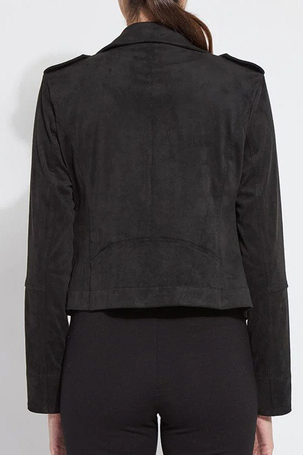 Lysse Amelia Moto Vegan Suede Jacket