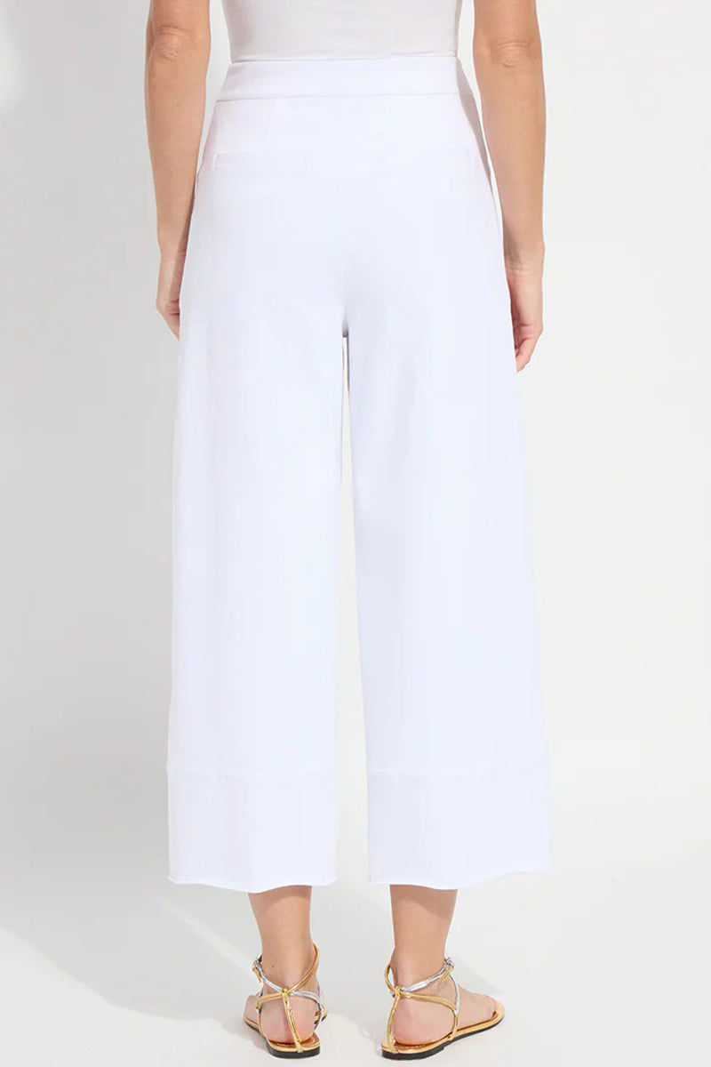 Lysse Dion Sailor Crop Palazzo Denim (25" Inseam)