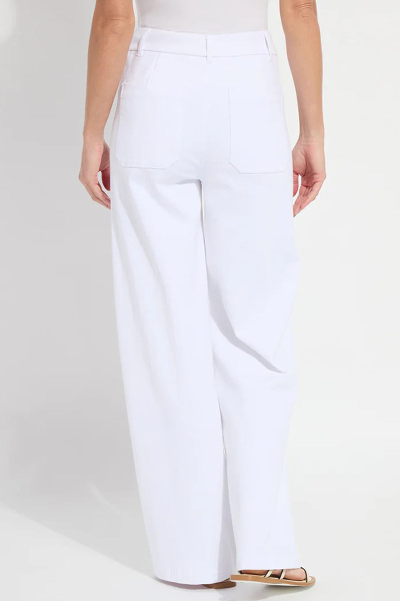 Lysse Erin Hi Waist Long Embroidered Denim Pant (32" Inseam)