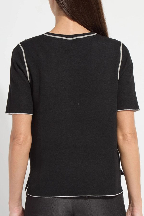 Lysse Odessa Reversible Knit Short Sleeve Tee