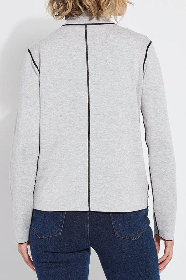 Lysse Reversible Cashmere Zip Up Cardigan