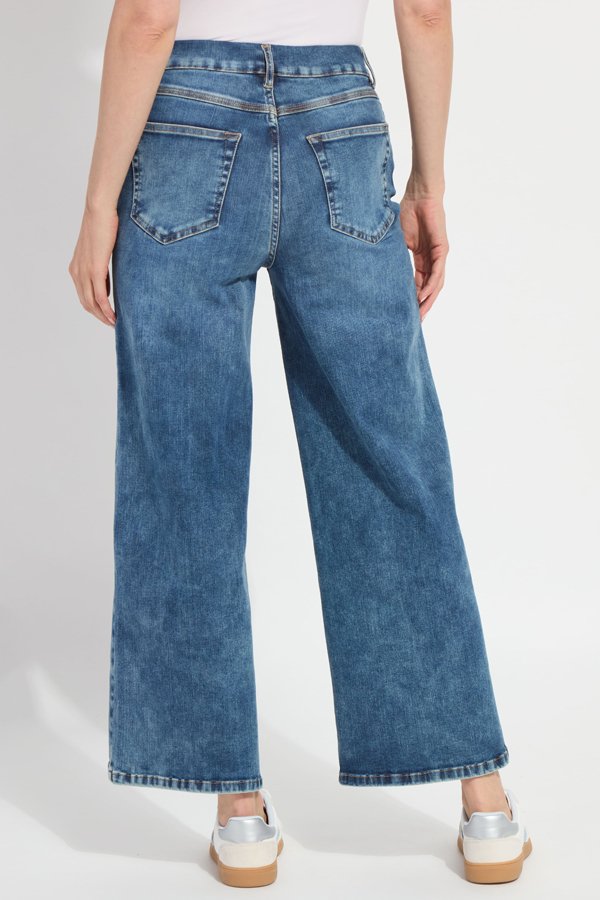 Lysse Sylvie Wide Leg Premium Denim (28" Inseam)
