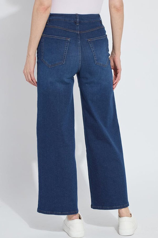 Lysse Sylvie Wide Leg Premium Denim (28" Inseam)