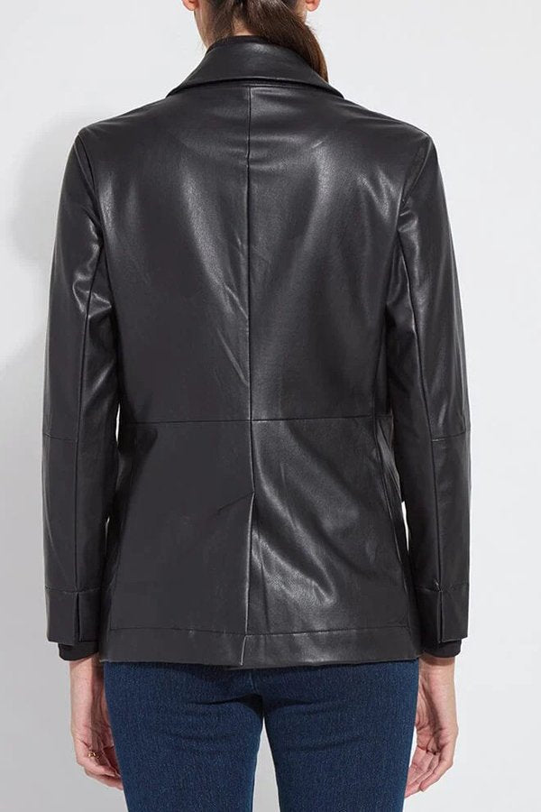 Lysse Versatile Vegan Leather Blazer