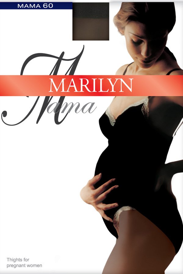 Marilyn Mama Maternity Tights 60 DEN - Nero - source image 10595